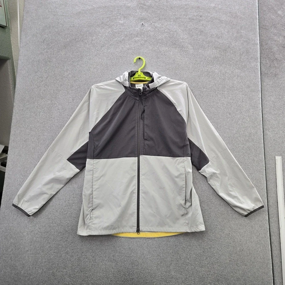 Bonobos Men Jacket XL Gray Colorblock Fielder Activewear‎ Zipper